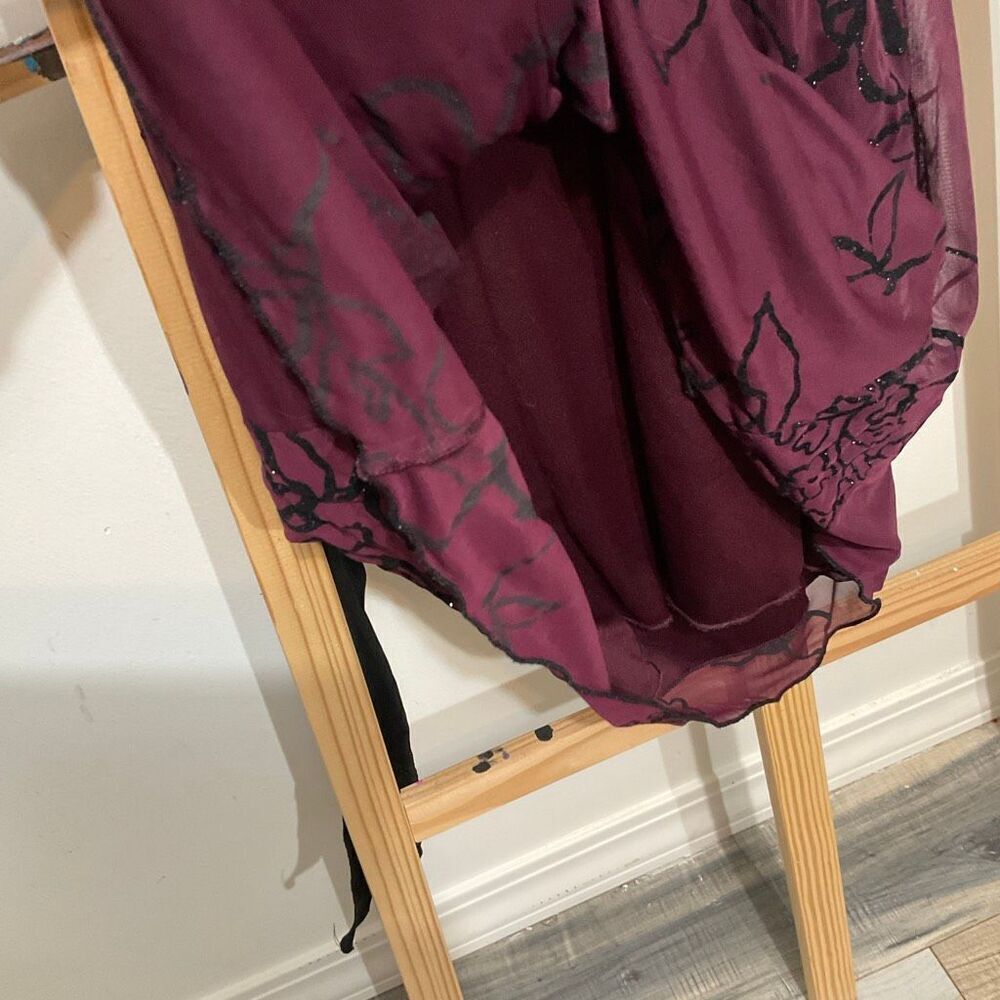 Speechless halter dress, purple/Burgundy,size large - Picture 2 of 14